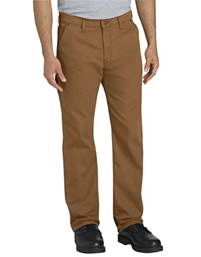 (TG. 32W / 32L) Dickies Duck Carpenter Pants, Trouser Uomo, Marrone (Brown Duck)