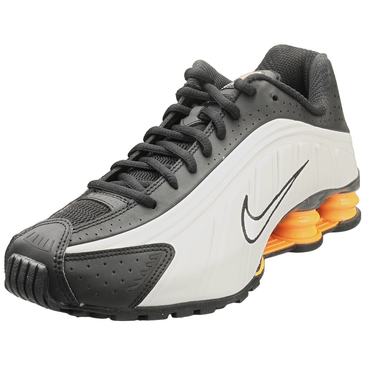 Nike SHOX R4 Scarpe da Ginnastica Grigio Nero Uomo - 41 EU