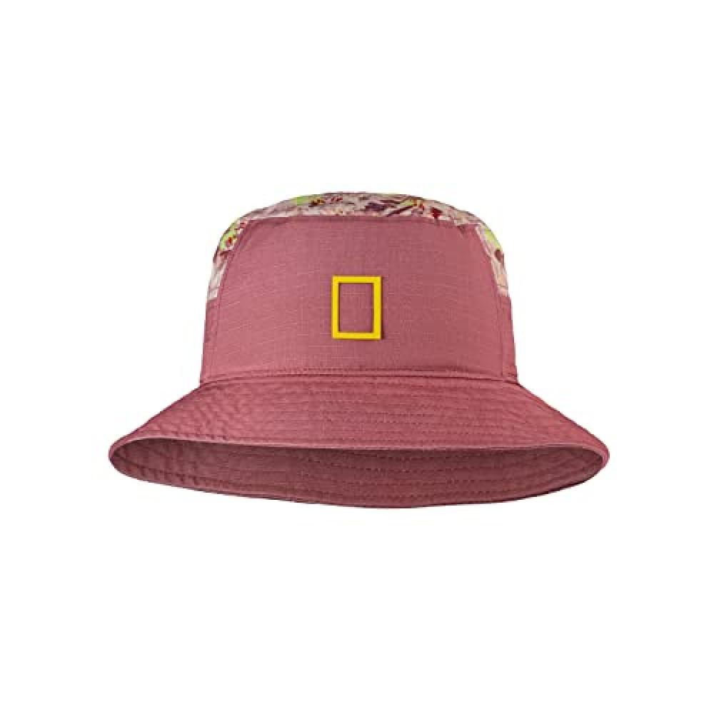 (TG. L-XL) Buff Sun Bucket Hat Damask Temara Women L/XL - NUOVO