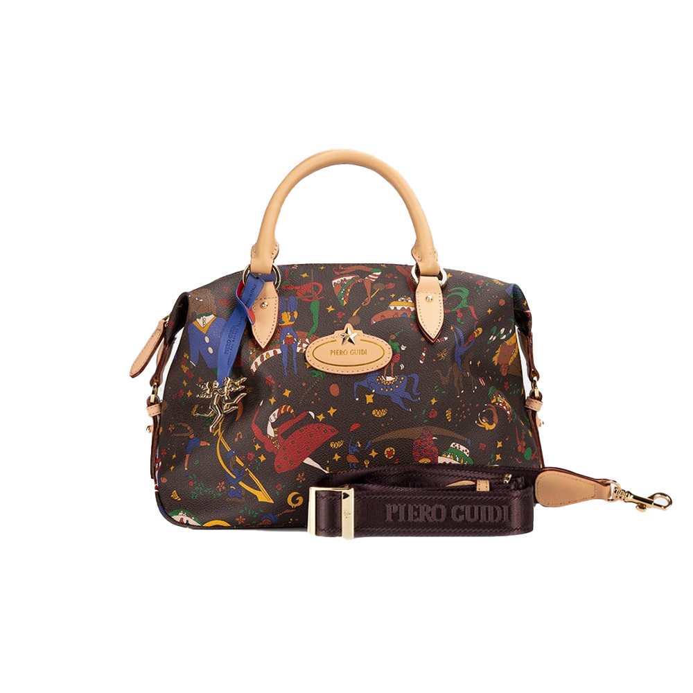 Moda Borsa PIERO GUIDI MAGIC CIRCUS Donna Marrone - L16934038-95