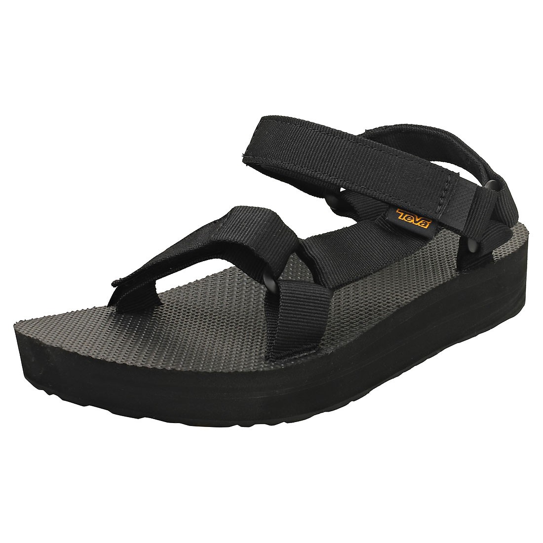 Teva Midform Universal Donna - Sandali Camminata Nero Tessuto - 36 EU