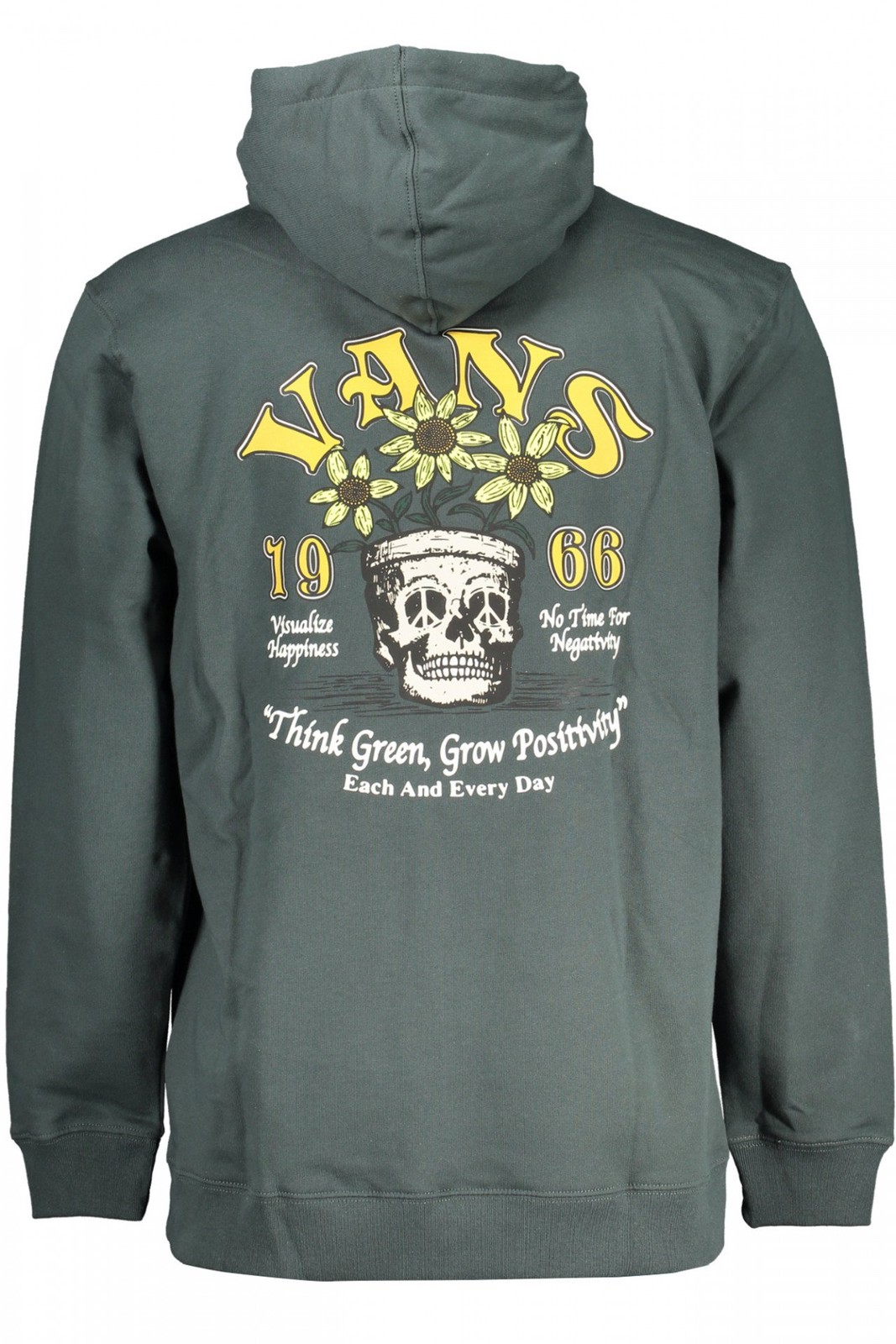 Vans Abbigliamento Uomo Felpe senza zip Verde S Maniche Lunghe Con Cappuccio, Fe