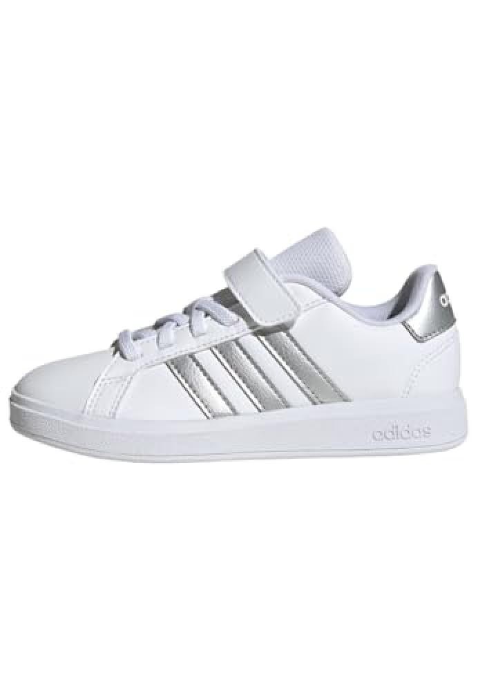 (TG. 32 EU) adidas Grand Court 2.0 Shoes Children, Scarpe da Tennis Unisex-Adult