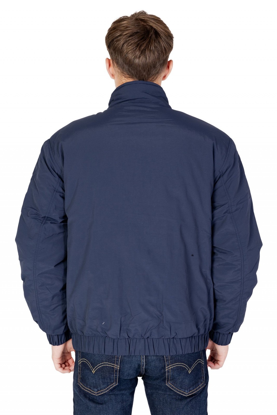 Tommy Hilfiger Jeans Abbigliamento Uomo Giubbotti Giubbotto M Blu DM0DM17238