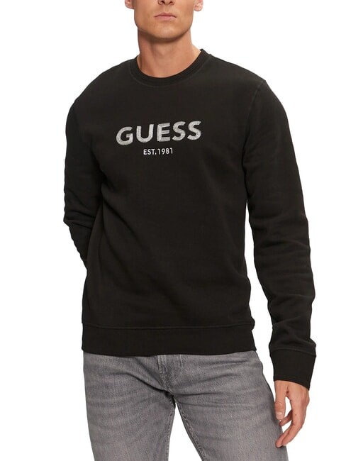felpa uomo GUESS box felpa JetBla L  scelta=P JetBla M4BQ23K9Z21JBLK.L