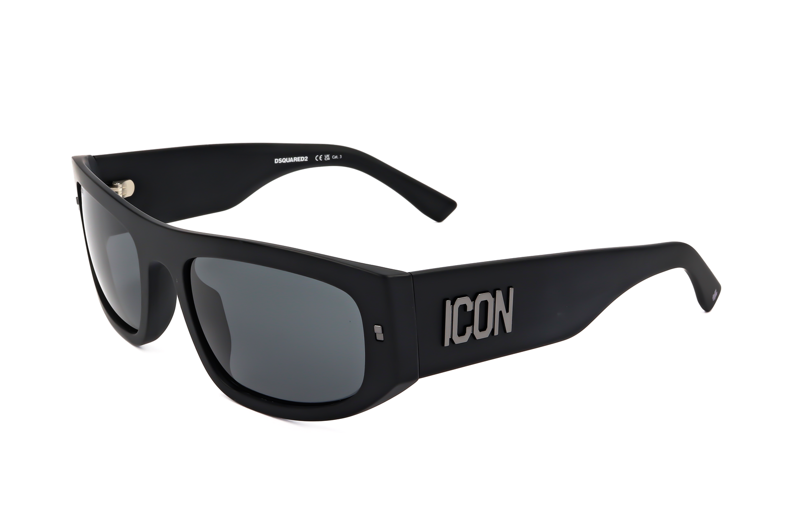 Occhiali da Sole Dsquared2 ICON 0016/S 003 MATTE BLACK 57/21/135 Uomo