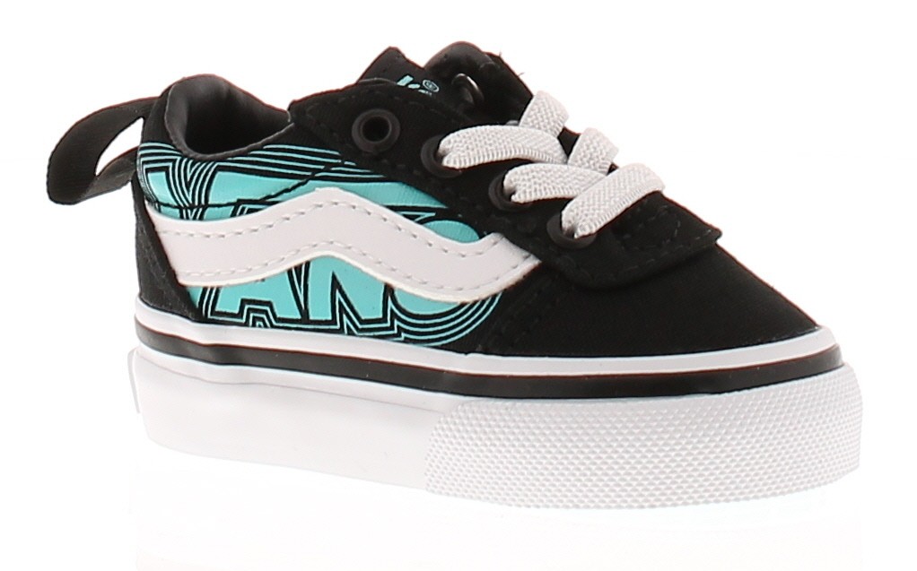 Vans Scarpe Da Bambino TD Ward Slip On Glow Nere Taglia UK 2.5