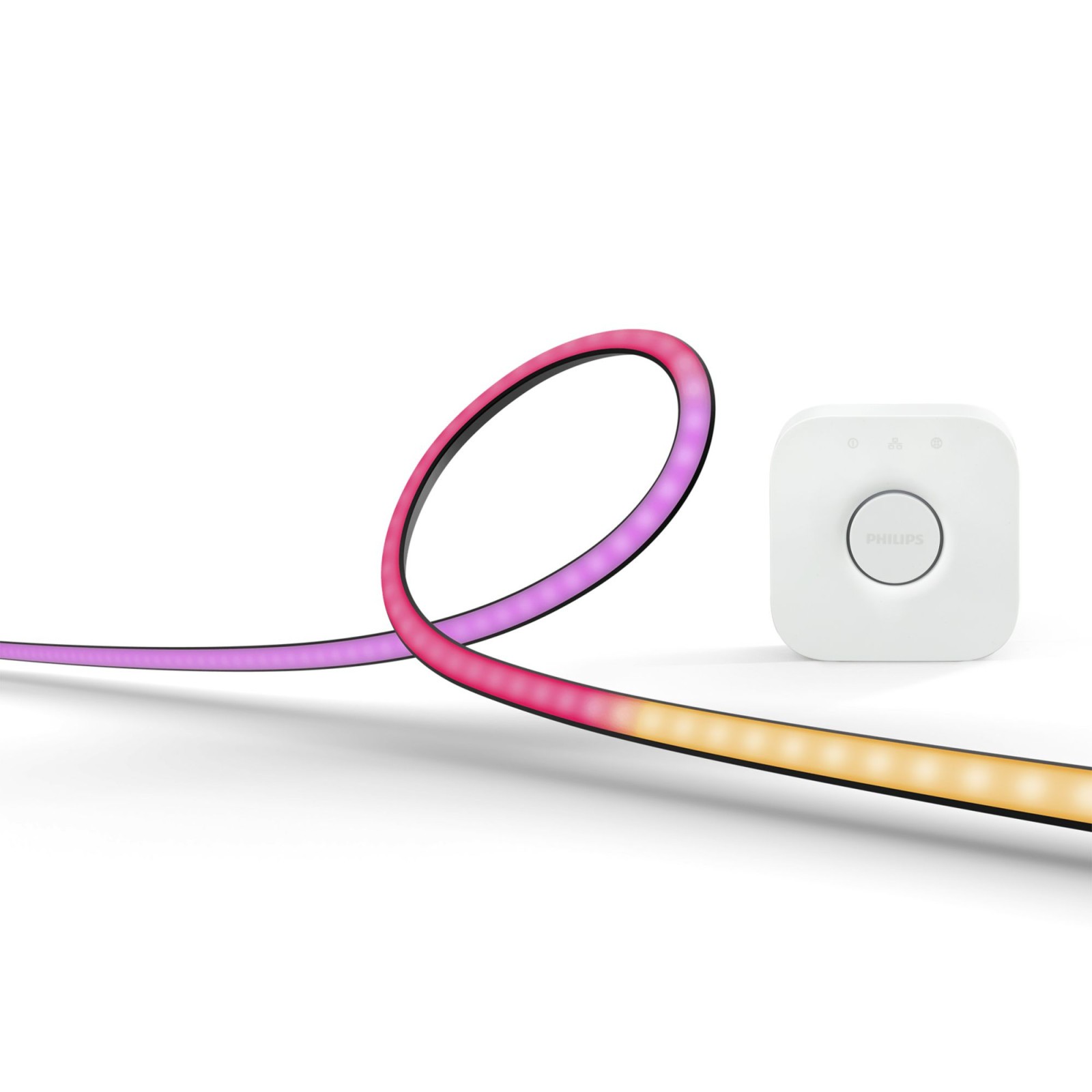 Philips Hue Striscia LED Intelligente Gradient 90cm Nero Bluetooth Zigbee 2200-6
