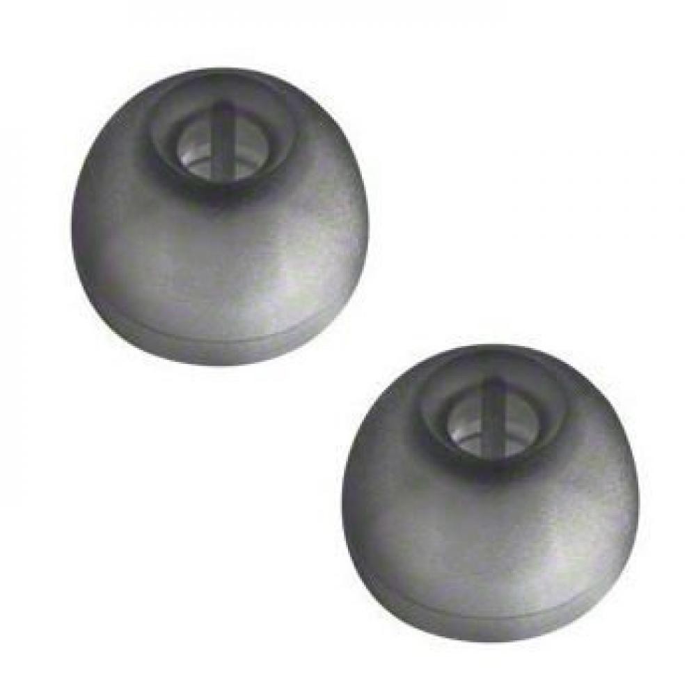 (TG. L) Sennheiser Set Gommini Auricolari per CX 5.00, CX 3.00, Large, Nero - NU