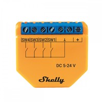 Shelly Plus i4 DC Arancione 802.11b 802.11g Wi-Fi 4 SHELLY_PLUS_I4_DC