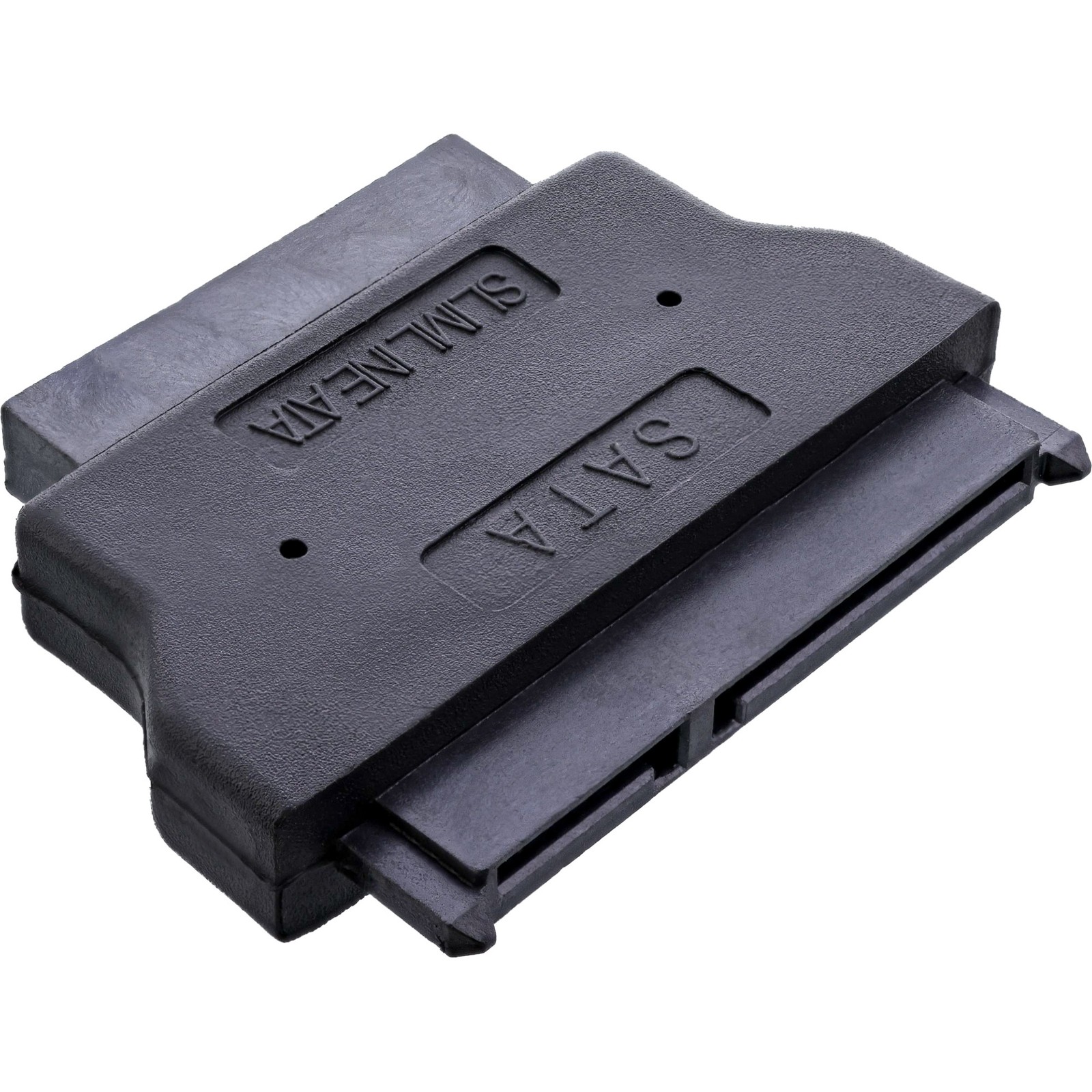 ITS Adattatore Slimline SATA 13pin (7+6) femmina a SATA 22pin (7+15) maschio