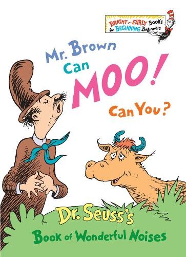 Dr. Seuss Mr. Brown Can Moo! Can You? (Copertina rigida) Bright & Early Books