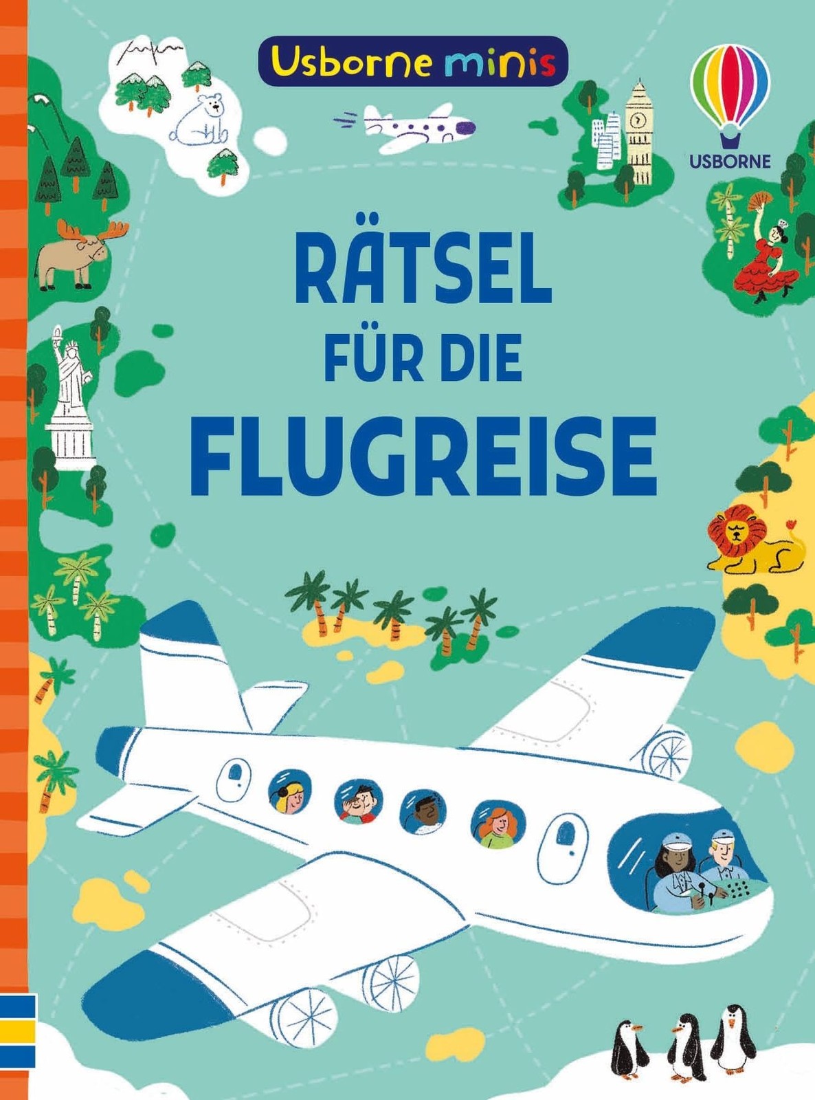 Usborne Minis: Rätsel für die Flugreise: Rätselbuch im kleinen Forma (Tascabile)