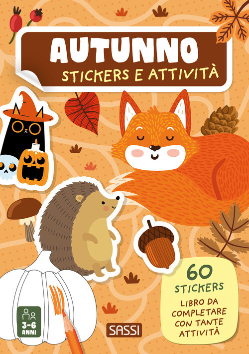 Autunno. Stickers e attività - 2024 - Sassi (Sassi junior)