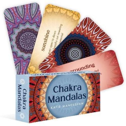 Katie  Manekshaw Chakra Mandalas (Cards) Rockpool Mini Cards