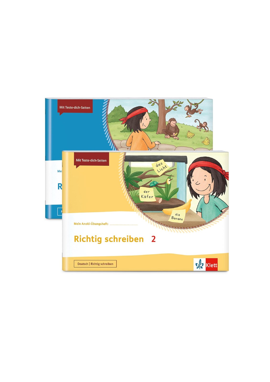 Paket Richtig schreiben / Richtig rechnen 2: 2 Hefte im Paket (Copertina rigida)