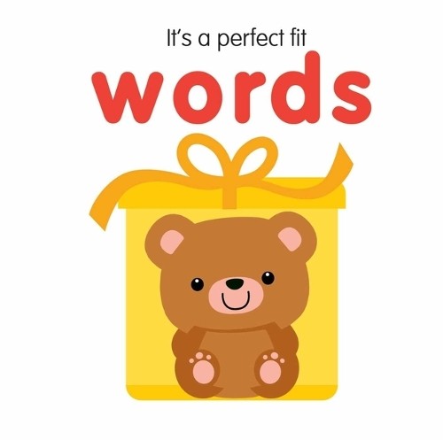 Little Genius Books It's a Perfect Fit - Words (Libro di cartone)