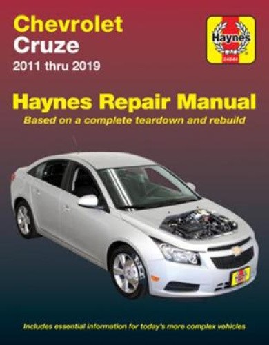 Chevrolet Cruze Haynes Repair Manual: 2011 Thru 2019 - Based on a Complete