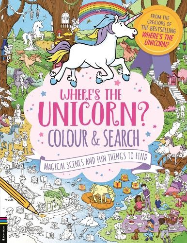 Jorge Santillan Where’s the Unicorn? Colour and Search (Tascabile)