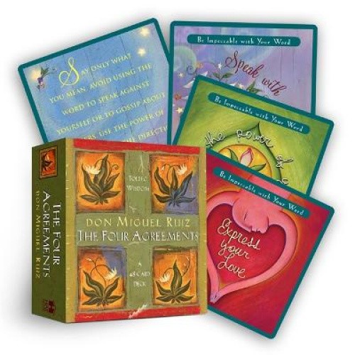 The Four Agreements Cards by Don Miguel Ruiz [Gift/Card]