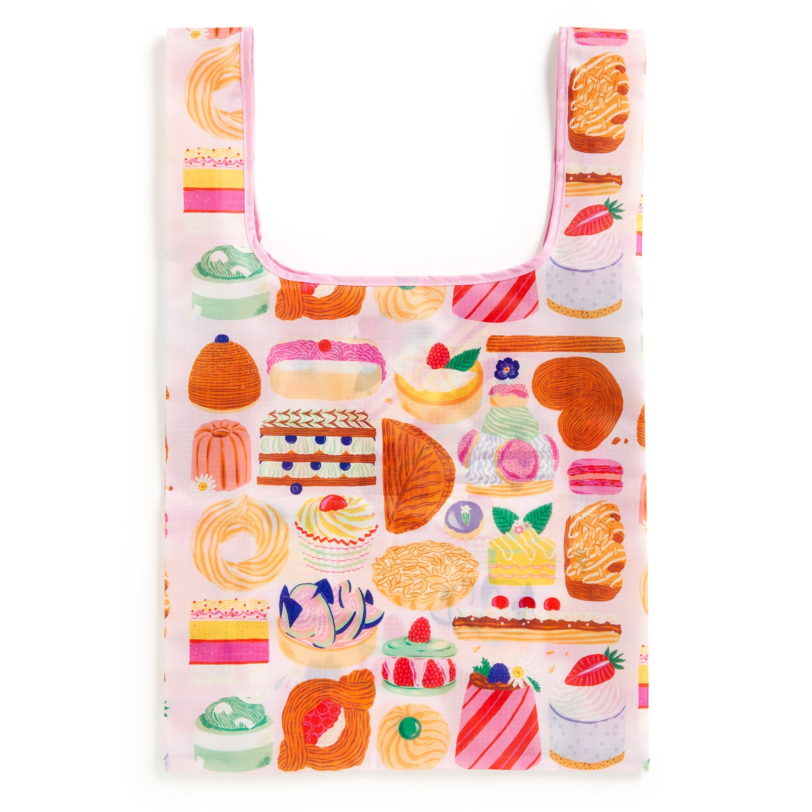 Galison Sweet Confections Packable Nylon Tote Bag (Tote Bag)