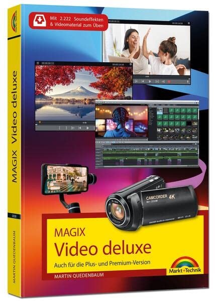Martin Quedenba MAGIX Video deluxe 2024 - Das Buch zur Softwa (Copertina rigida)