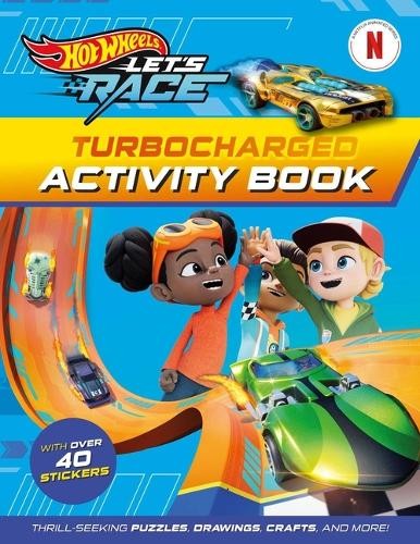 Mattel Hot Wheels Let's Race: Turbocharged Activity Book (Tascabile)
