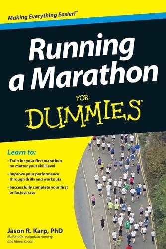 Jason Karp Running a Marathon For Dummies (Tascabile)