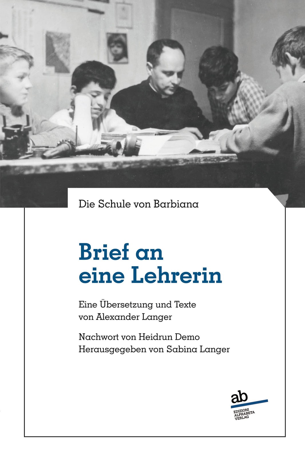 9788872234136 Brief an eine Lehrerin - Sabina Langer,Alexander Langer,Dominikus