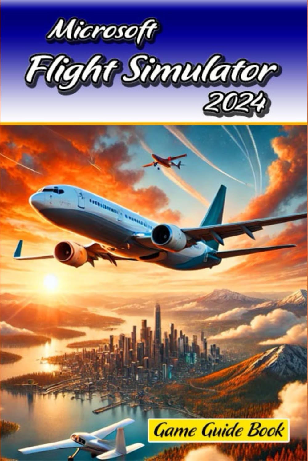 Robert K Jacques Ms Flight Simulator 2024 Game Book NUOVO