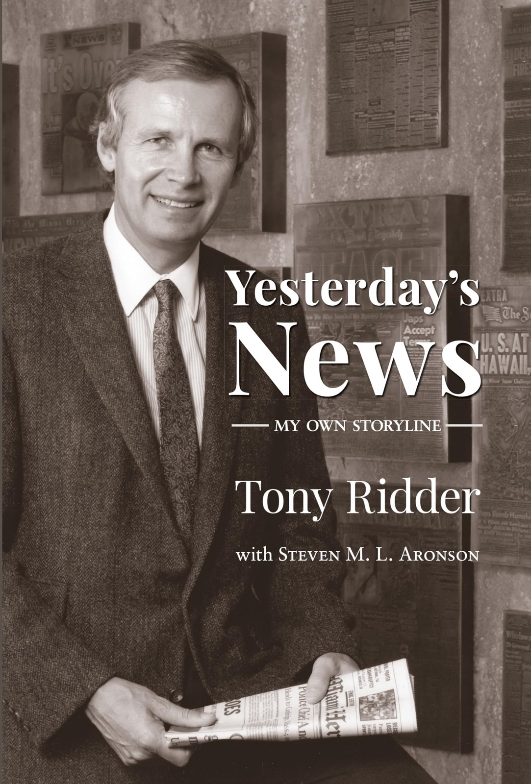 Ridder Tony Yesterdays News HBOOK NUOVO