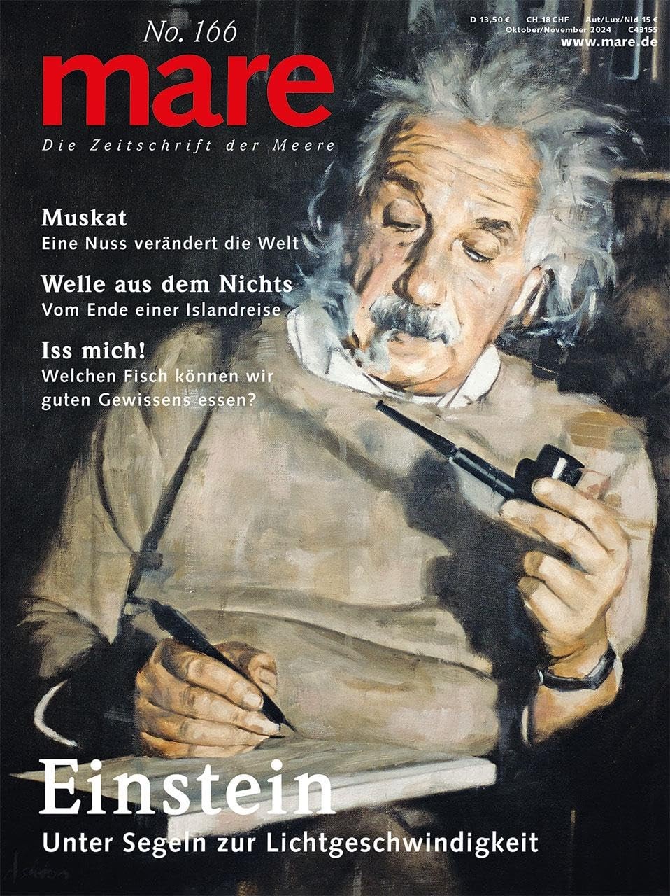 Nikolaus Gelpke mare - Die Zeitschrift der Meere / No. 166 / Einstei (Tascabile)