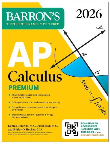 Barron's Educat AP Calculus Premium, 2026: Prep (Tascabile) (PRESALE 14/08/2025)
