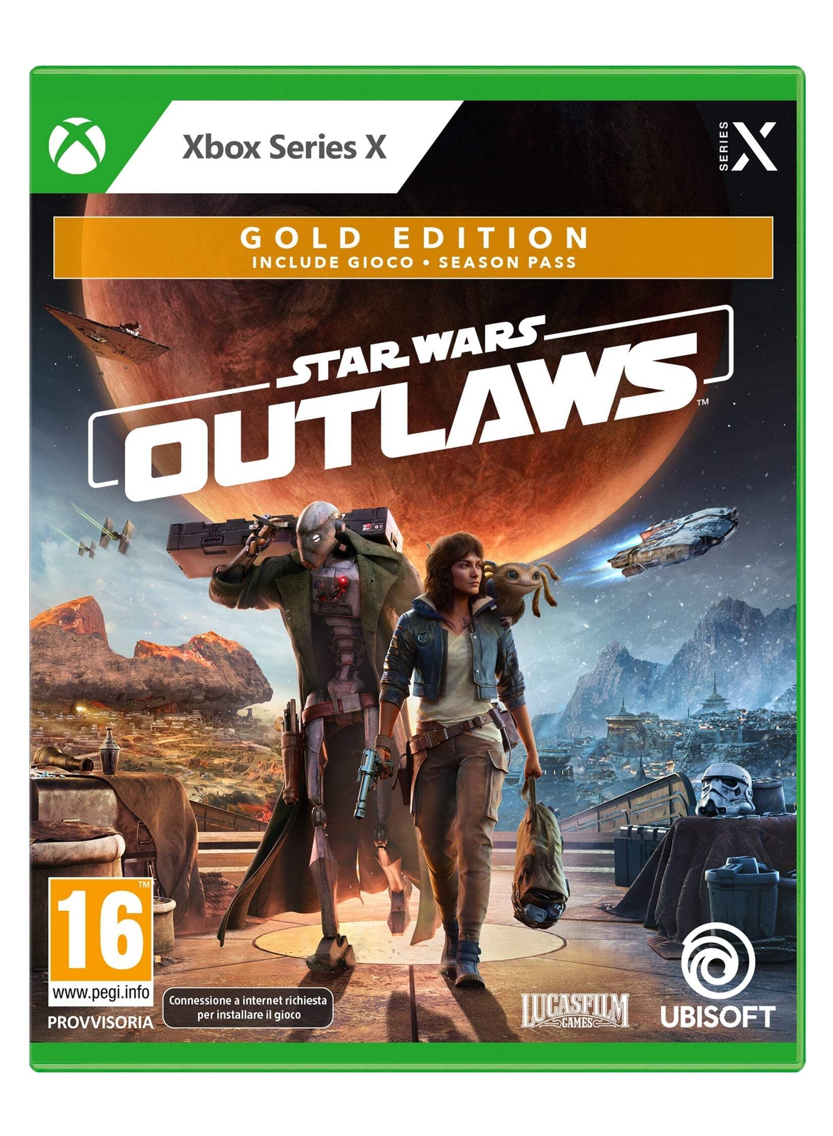Star Wars Outlaws Gold Edition