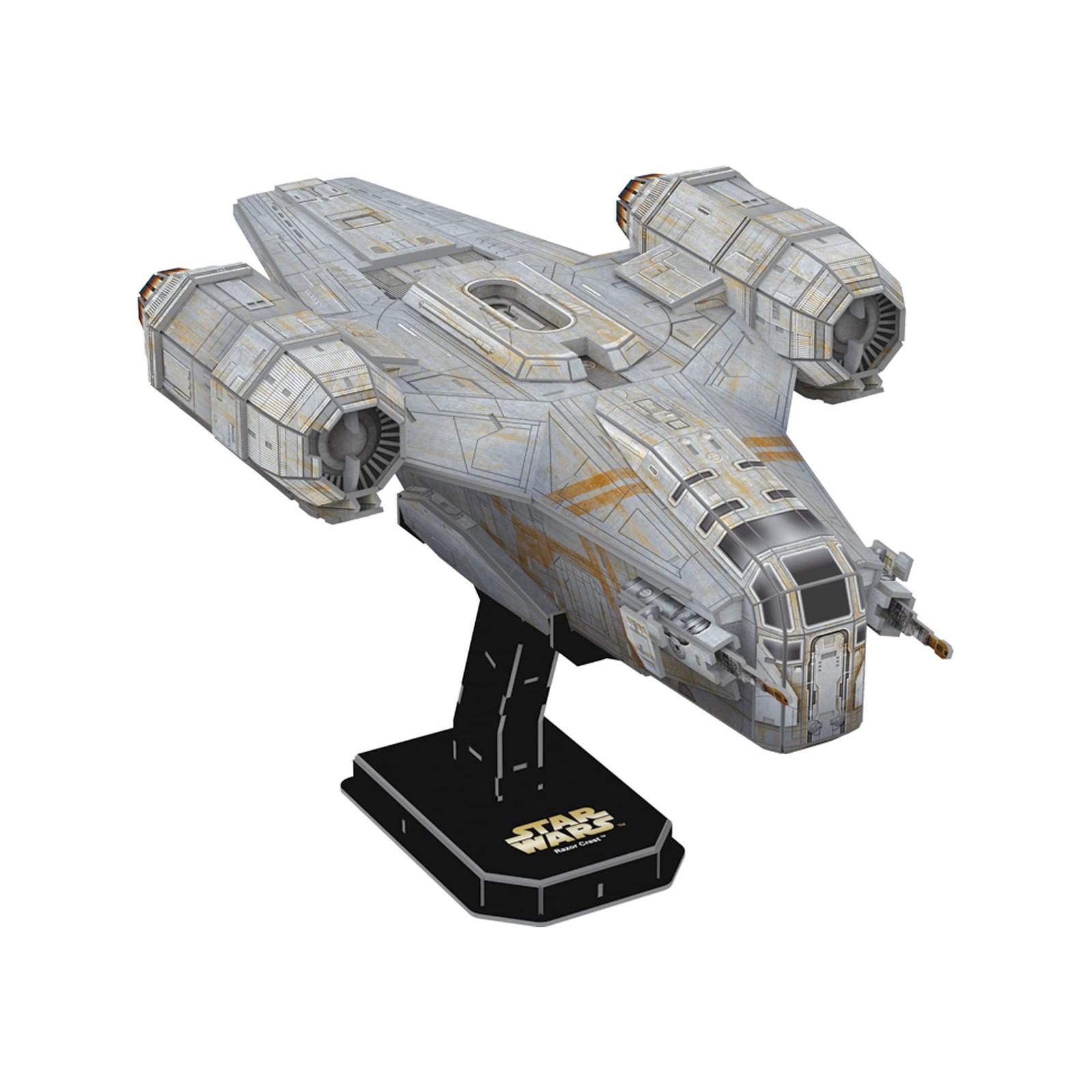 Star Wars The Mandalorian Razor Crest (145Pc) 3D Jigsaw Puzzle NUOVO