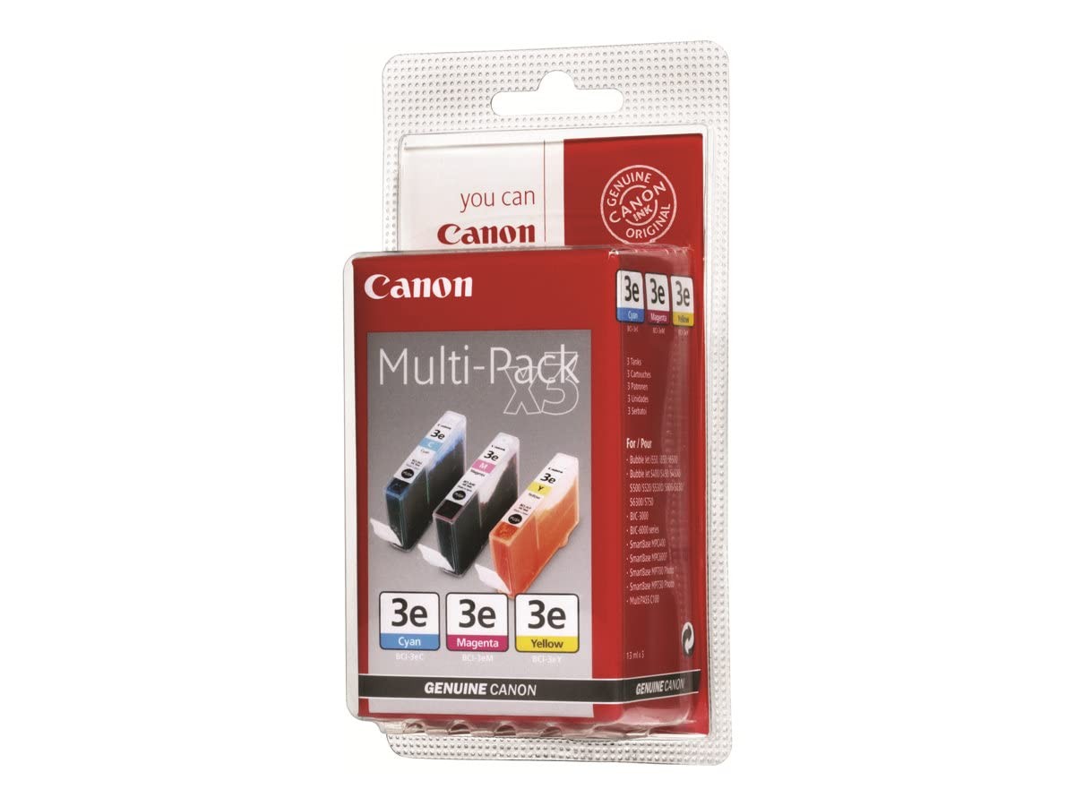 CANON BLISTER CANON BCI 3E MULTIPACK BLISTER NUOVO