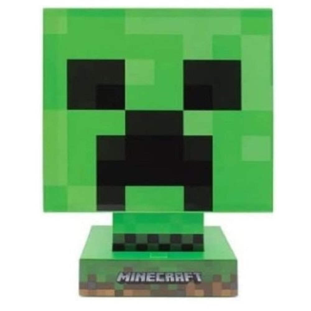 Paladone Minecraft Creeper Light Icons Bdp Lampada Notte 3D Gioco Led Pp9066Mcf