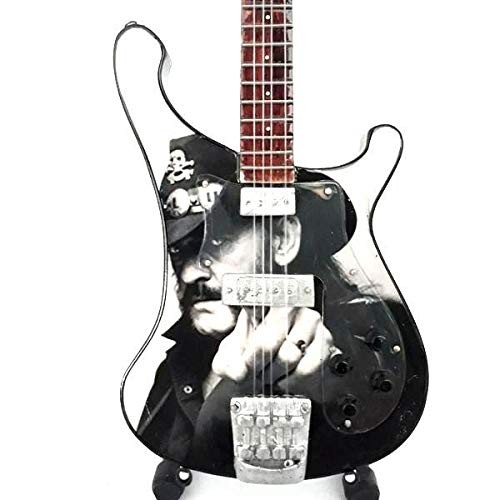 Mini Chitarra Da Collezione Replica In Legno Lemmy NUOVO