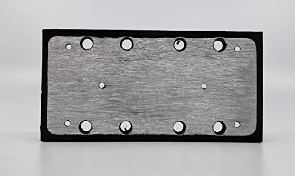 (TG. Size) metabo 624738000 624738000-Placa de lijar enganche Velcro 93 x 185 mm
