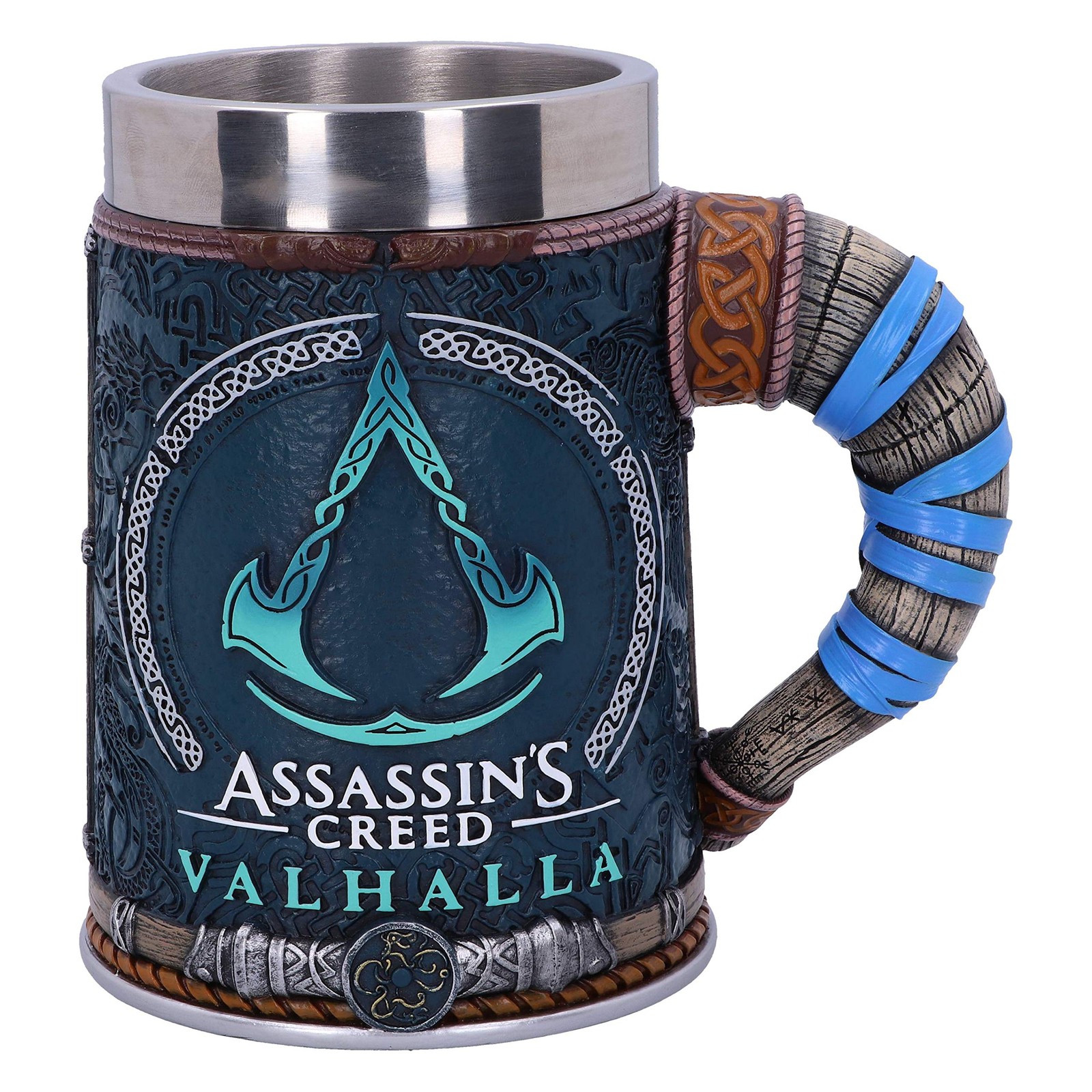 Nemesis Now B5335S0 Officially Licensed Assassins Creed Valhalla Viking Game Tan