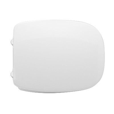 SEDILE WC PER FALERI VASO DUETTO QUADRO FORMA 3                        Bianco