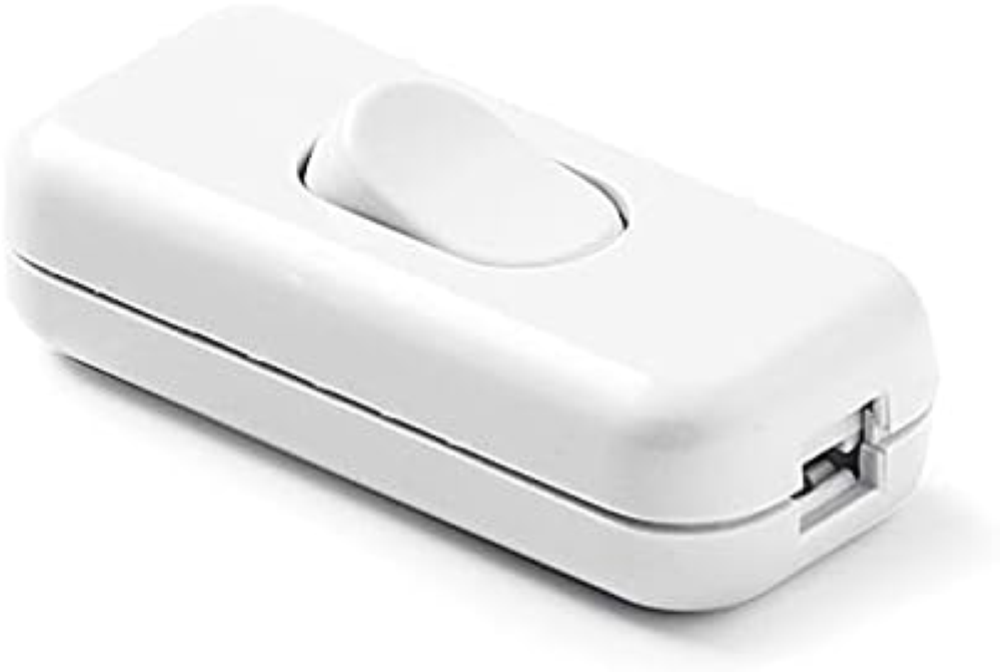 Famatel - Interruttore passo 2-250 V bianco (blister)