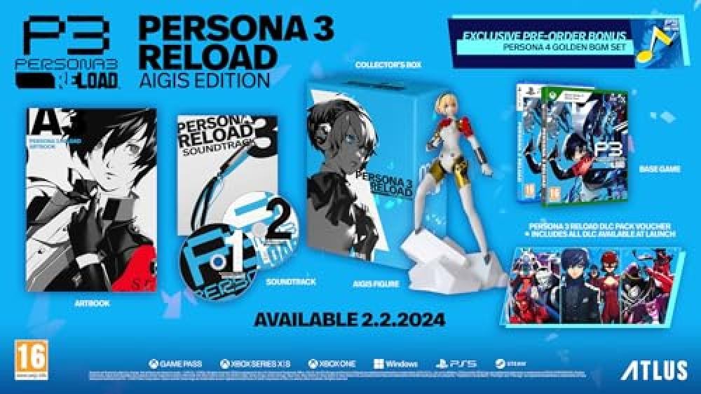 Persona 3 Reload - Aigis Edition - NUOVO