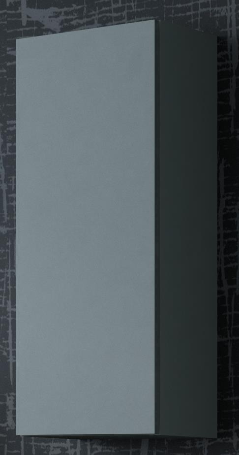 Armadio VIGO '90' completamente 90/35/32 grigio/grigio lucido