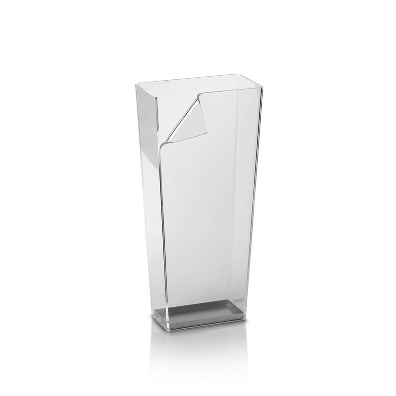 Vesta Home - ECO Portaombrelli in cristallo acrilico bicolore trasparente dim. 2