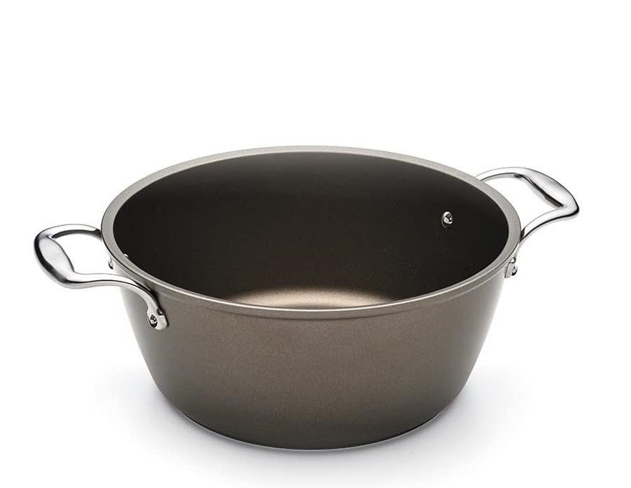 Giannini Vegetalia, evolution casseruola cm 20 alluminio antiaderente Olliatech