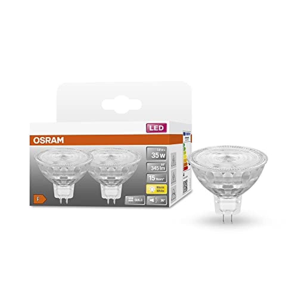 (TG. Confezione multipla) OSRAM Riflettore a stella Lampada LED, GU5.3-base vetr