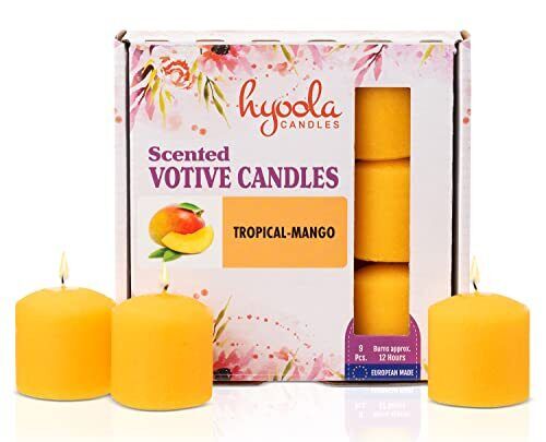 Hyoola Candele Profumate Votive - Candele Profumate Piccole Mango (b8R)