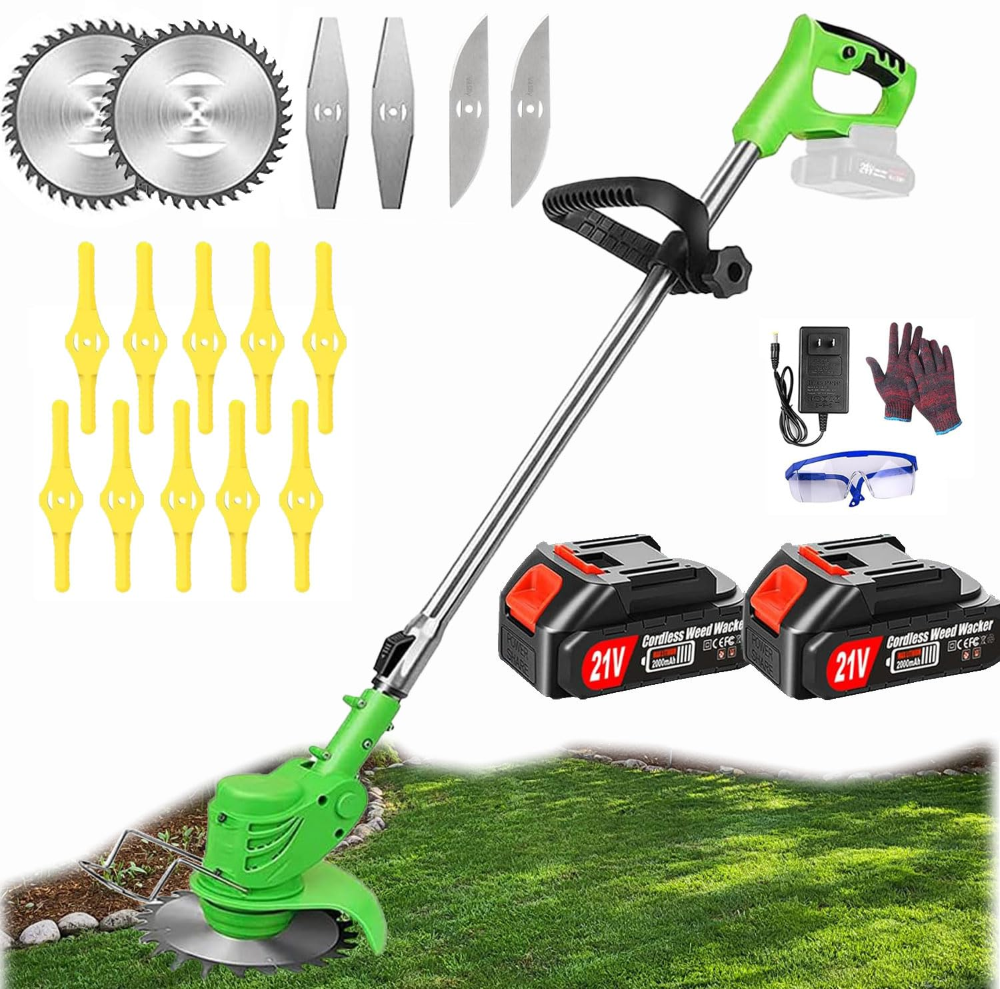 Decespugliatore a Batteria, Decespugliatore Elettrico, tagliaerba a batteria, De