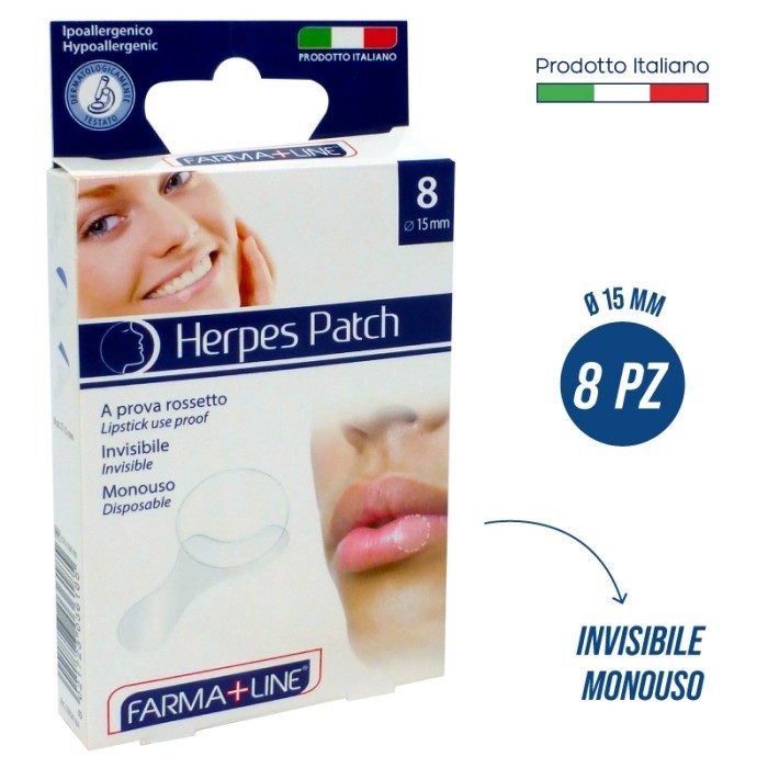 56968 FARMALINE CEROTTI PATCH HERPES PZ. 8